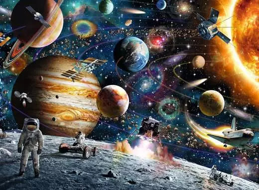 RAVENSBURG 150 PC OUTER SPACE