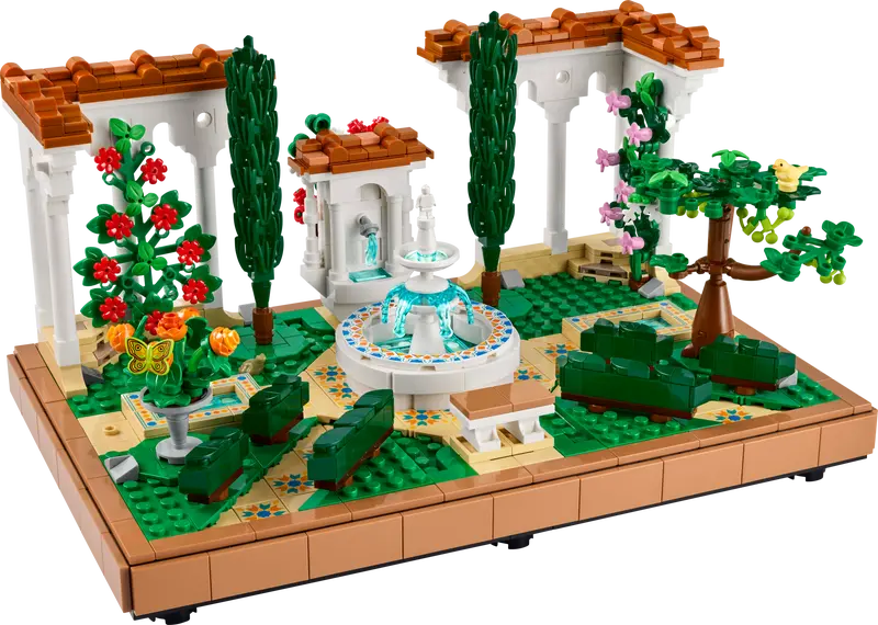 LEGO ICONS FOUNTAIN GARDEN