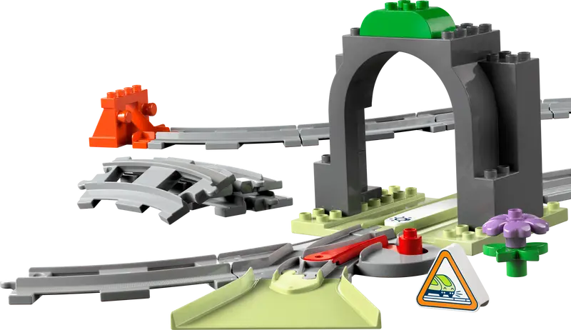 LEGO DUPLO TRAIN TUNNEL & TRACKS EXPANSION SET