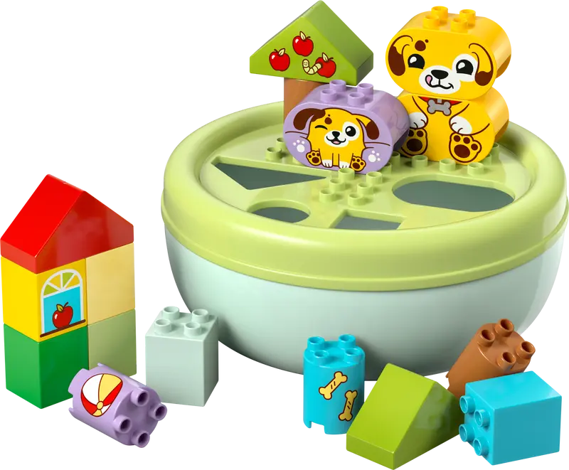 LEGO DUPLO SHAPE SORTER: PUPPY HOUSE
