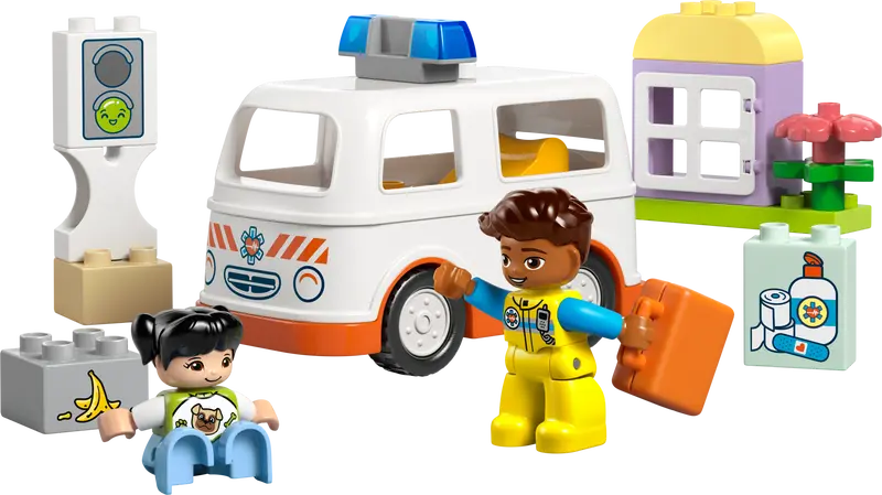LEGO DUPLO AMBULANCE & DRIVER