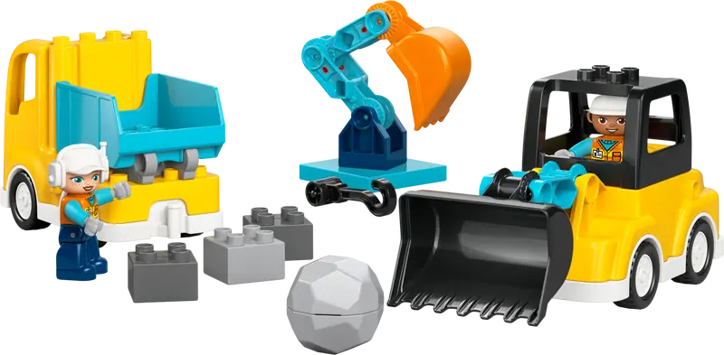 LEGO DUPLO 3 IN 1 CONSTRUCTION VEHICLES