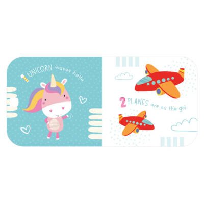 UNICORN PUPPET PLUSH BOOK