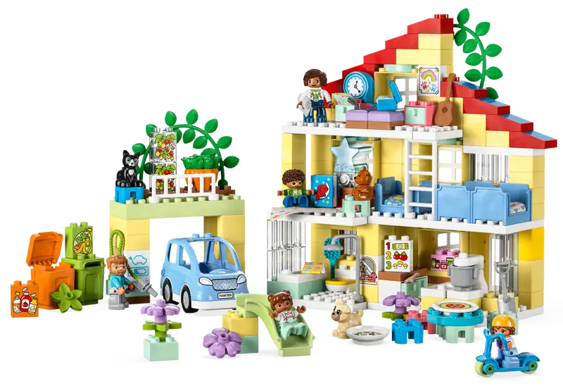 LEGO DUPLO 3-IN-1 FAMILY HOUSE
