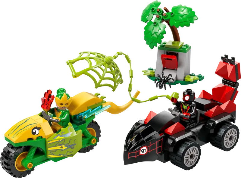 LEGO MARVEL SPIN & ELECTRO DINOSAUR VEHICLE CHASE