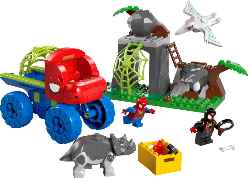 LEGO MARVEL TEAM SPIDEY DINO CRAWLER RESCUE