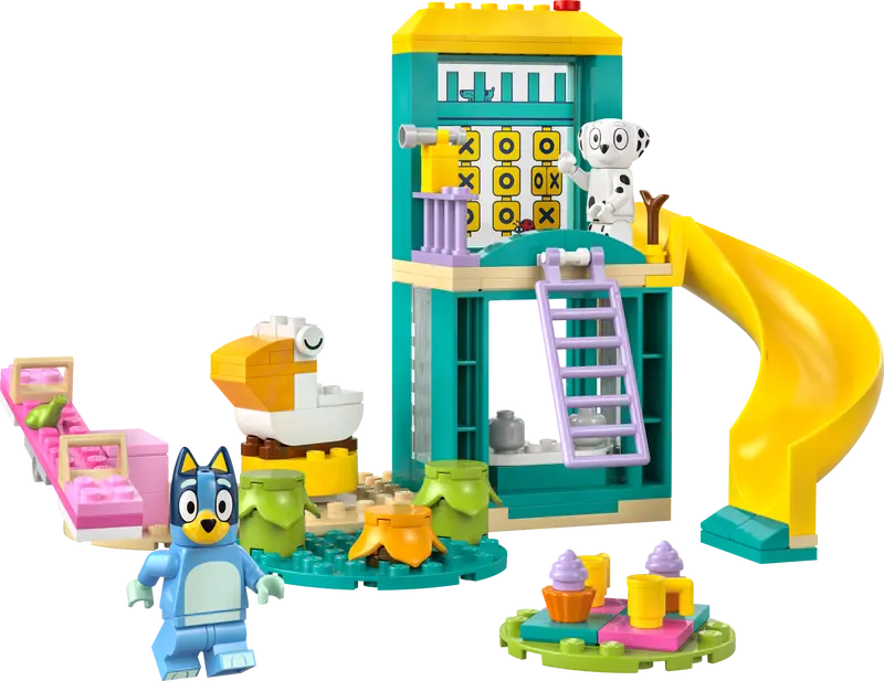 LEGO PLAYGROUND FUN W/ BLUEY & CHLOE