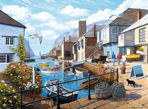 RAVENSBURG 500 PC TRANQUIL HARBOUR