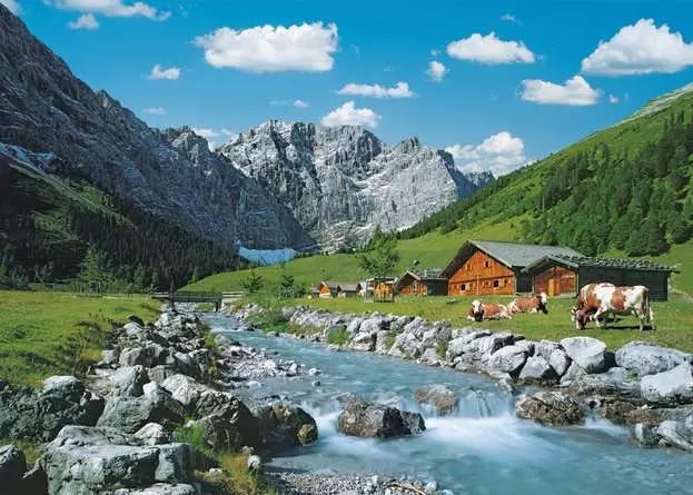 RAVENSBURGER 1000 PC AUSTRIAN MOUNTAINS