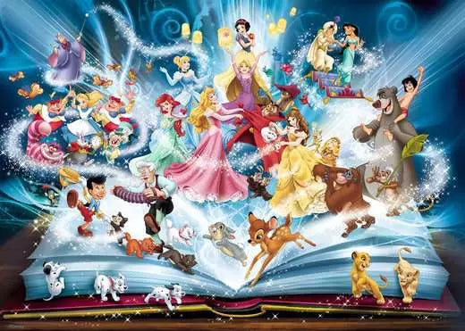 RAVENSBURG 1500 PC DISNEY'S MAGICAL STORYBOOK