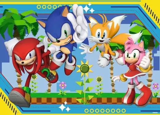 RAVENSBURG 100 PC SONIC THE HEDGEHOG
