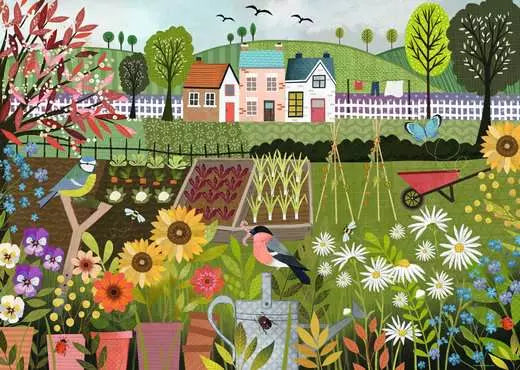 RAVENSBURG 1000 PC GARDEN ALLOTMENT