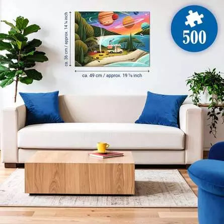 RAVENSBURGER 500 PC CAMP SIGHT