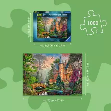 RAVENSBURGER 1000 PC TERRACOTTA MANSION