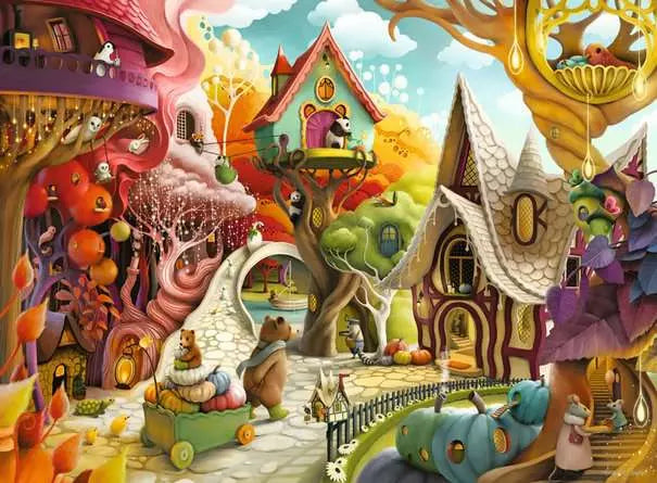 RAVENSBURGER 500 PC HOME SWEET HOME