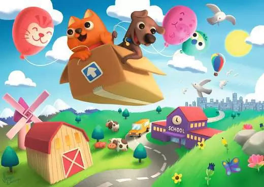 RAVENSBURG 35 PC WE'RE FLYING