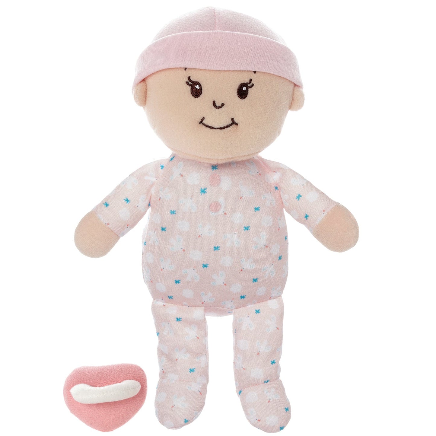 LOVE, STELLA MY FIRST DOLL-PEACH & BASSINET