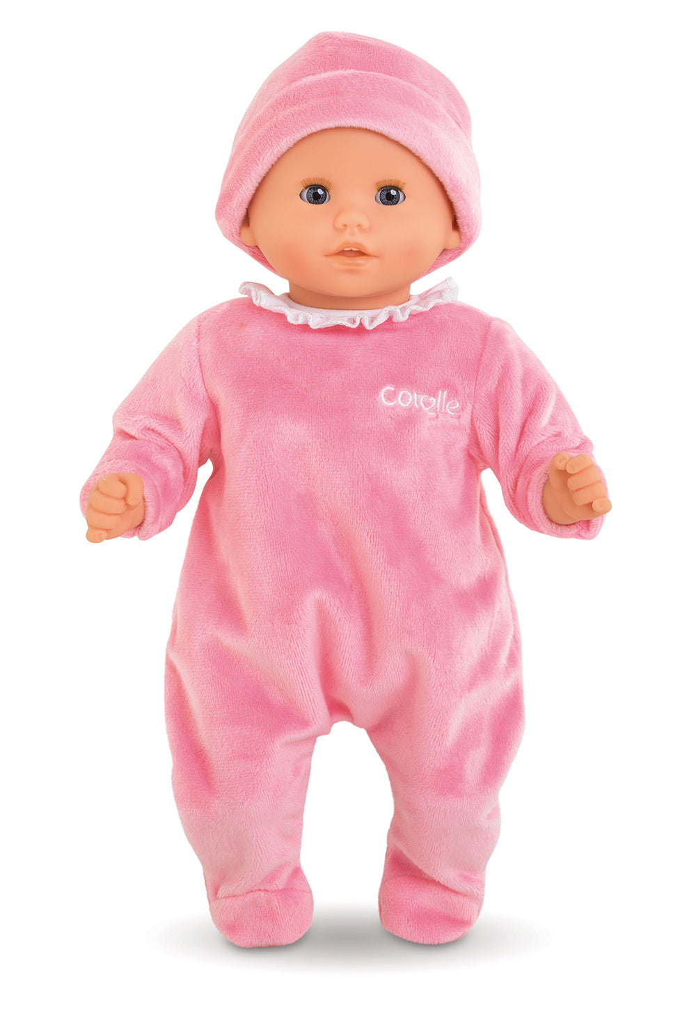 COROLLE 12" PAJAMAS WITH PINK HAT