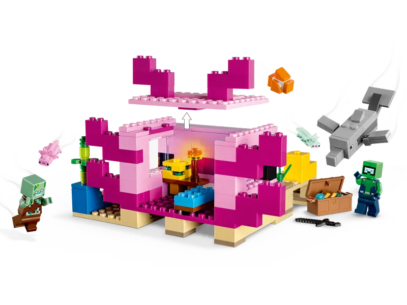 LEGO MINECRAFT AXOLOTL HOUSE