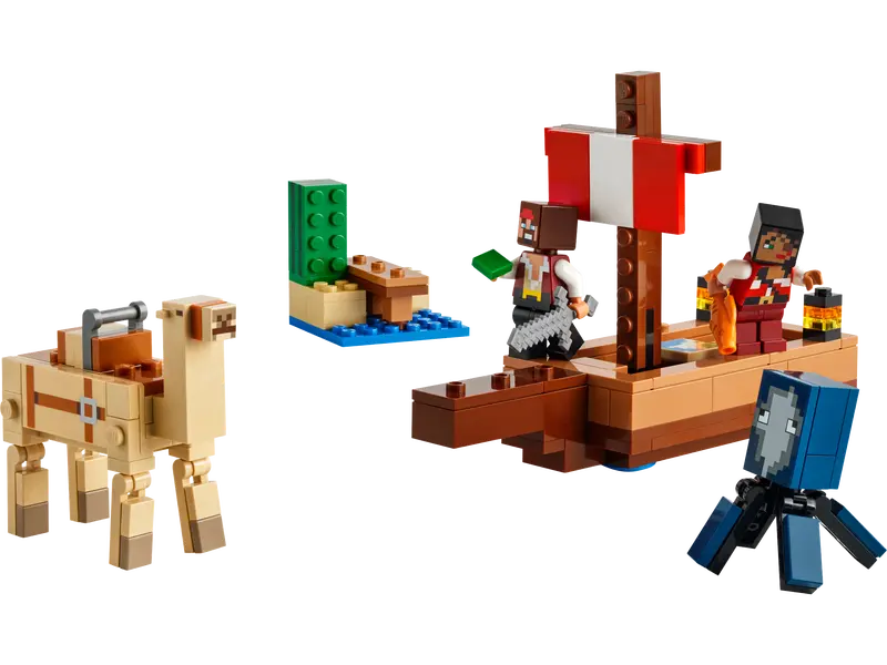 Lego pirate ship minecraft hotsell