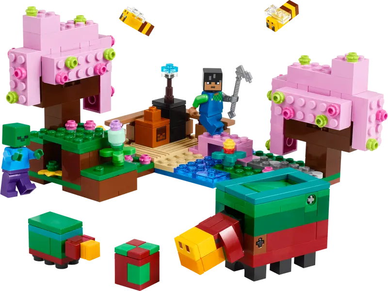 LEGO MINECRAFT THE CHERRY BLOSSOM GARDEN