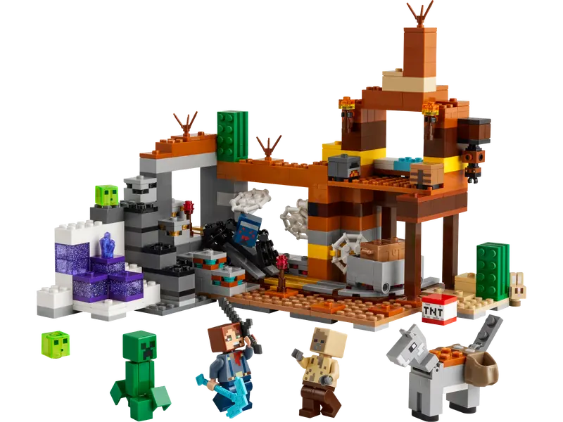 LEGO MINECRAFT THE BADLANDS MINESHAFT