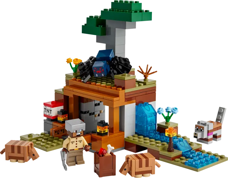 LEGO MINECRAFT THE ARMADILLO MINE EXPEDITION