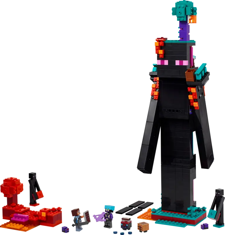 LEGO MINECRAFT THE ENDERMAN TOWER