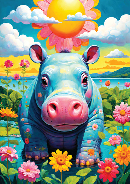 ENJOY 1000 PC SUNNY HIPPO