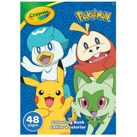 CRAYOLA POKEMON COLOURING BOOK