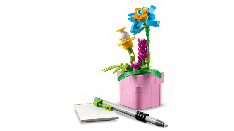 LEGO CREATOR TYPEWRITER W/ FLOWERS