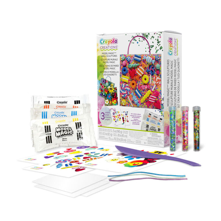 CRAYOLA MODEL MAGIC WALL SCULPTURES KIT