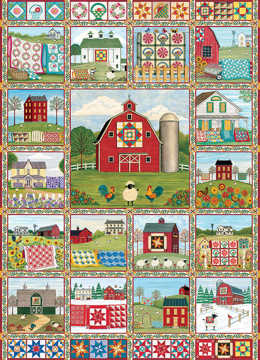 COBBLE HIL 1000 PC QUILT COUNTRY
