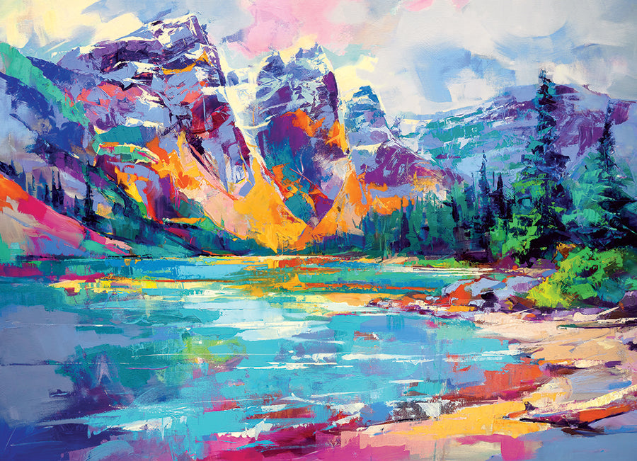 COBBLE HIL 1000 PC MOUNTAIN LAKE