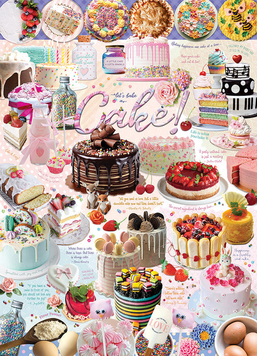 COBBLE HIL 1000 PC CAKE TIME