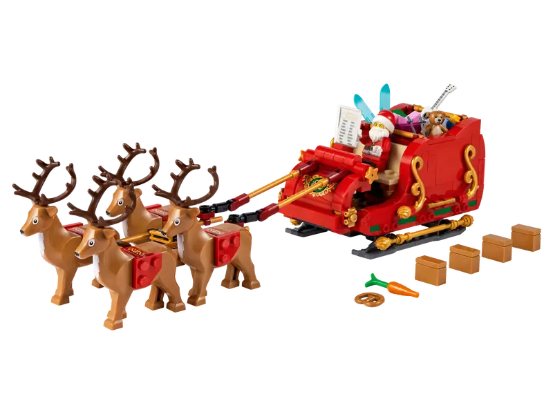 LEGO SANTA'S SLEIGH W/ REINDEER