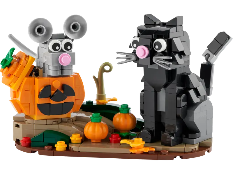 LEGO HALLOWEEN CAT & MOUSE