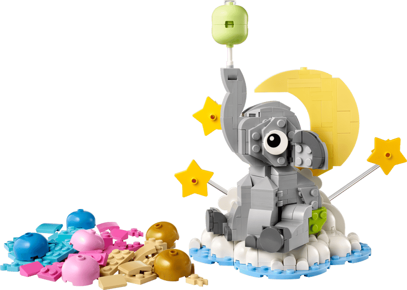 LEGO BABY ELEPHANT IN THE SKY