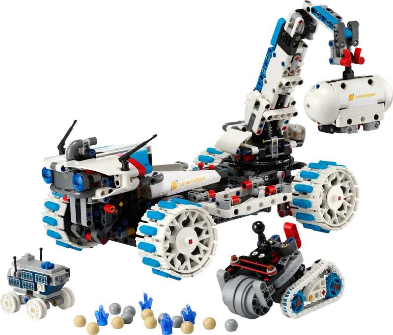 LEGO TECHNIC LUNAR OUTPOST MOON ROVER SPACE VEHICLE