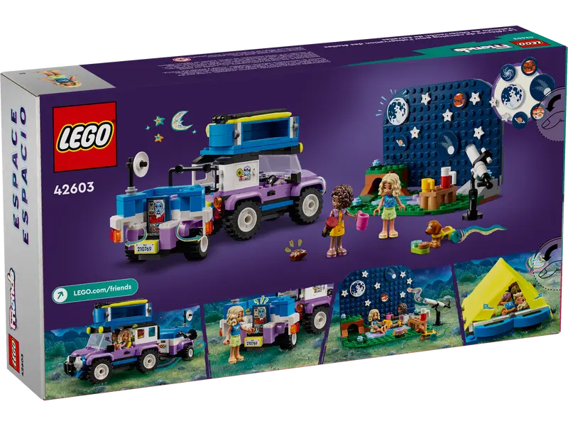 LEGO FRIENDS STARGAZING CAMPING VEHICLE