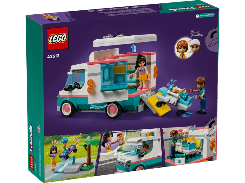 LEGO FRIENDS HEARTLAKE CITY HOSPITAL AMBULANCE