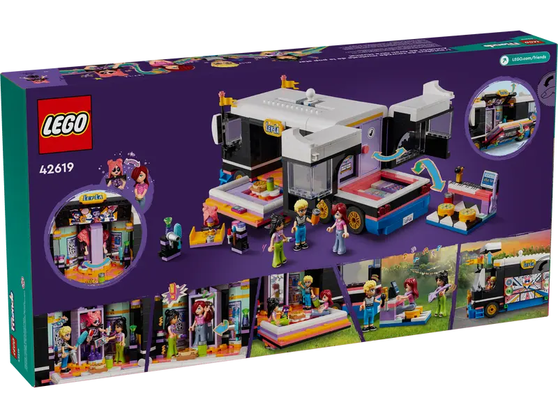 LEGO FRIENDS POP STAR MUSIC TOUR BUS