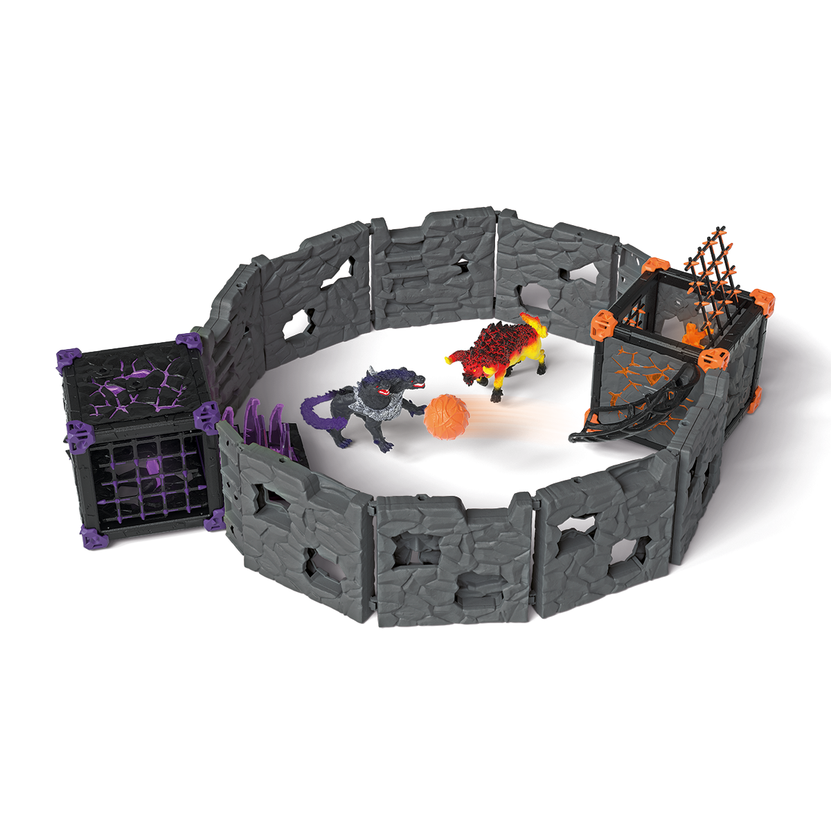 SCHLEICH BATTLECAVE ARENA: LAVA VS. SHADOW