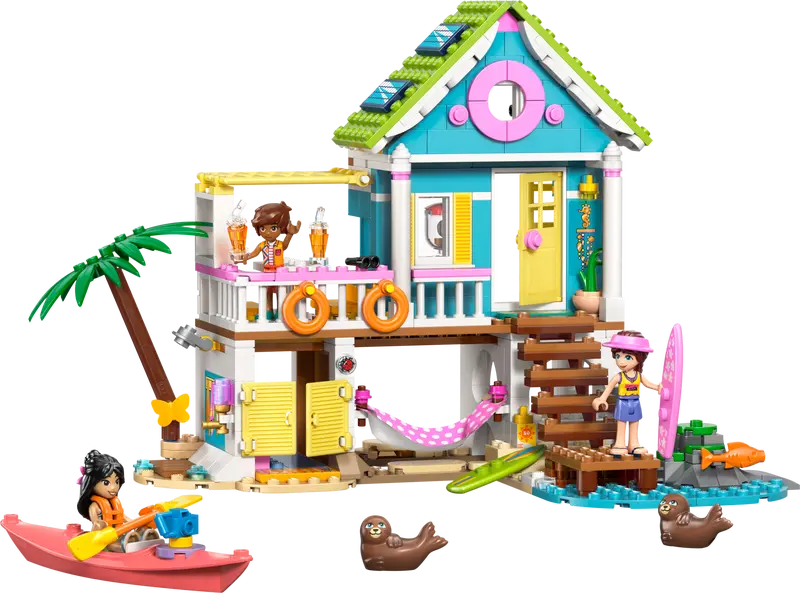 LEGO FRIENDS BEACH HOUSE WITH SEALS