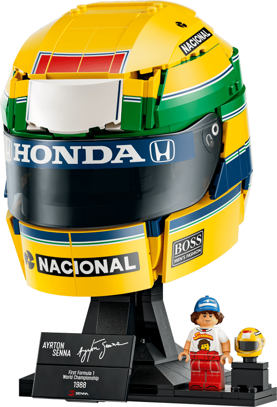LEGO AYRTON SENNA HELMET
