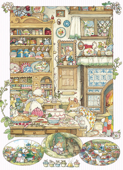 COBBLE HIL 500 PC BRAMBLY HEDGE: PICNIC PREPARATIONS