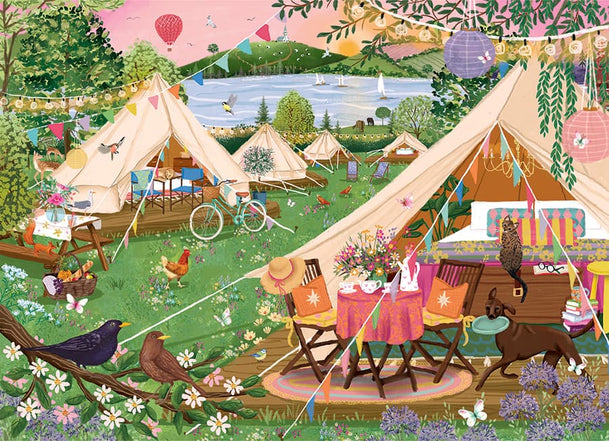 COBBLE HIL 500 PC GLAMPING