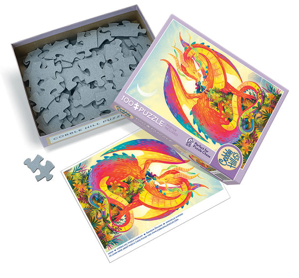 COBBLE HIL 100 PC RAINBOW DRAGON