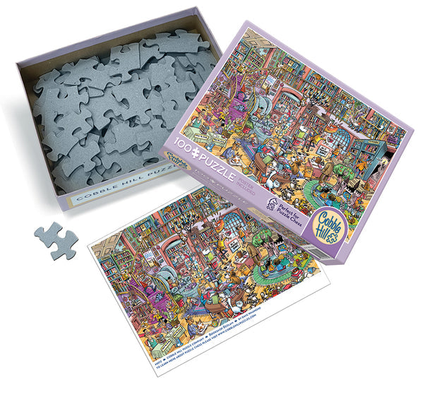 COBBLE HIL 100 PC BOOKSHOP BEDLAM