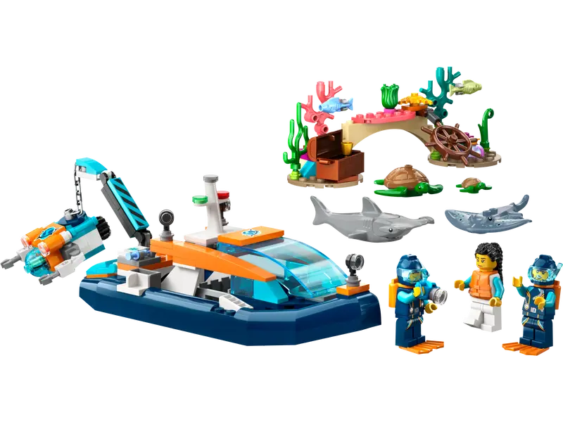 LEGO CITY EXPLORER DIVING BOAT